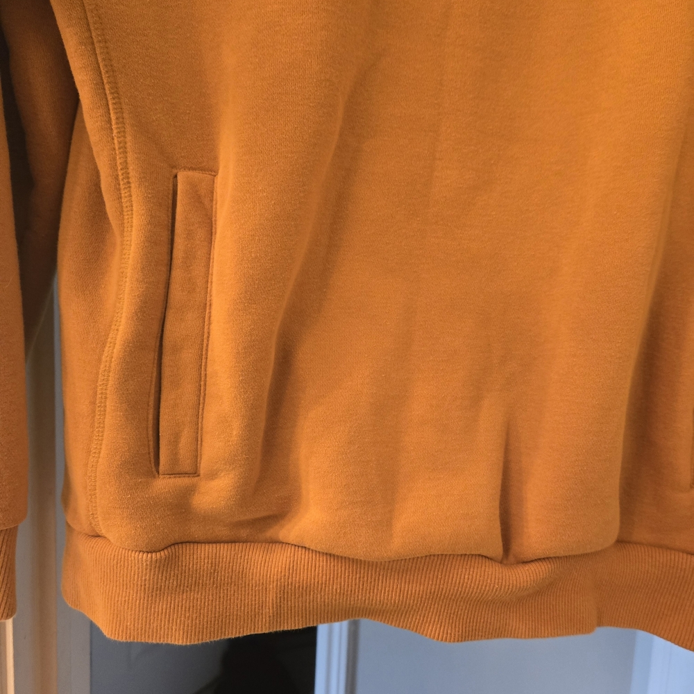 Denim & Flower Men's Half-Zip Sweater - Mustard Gold US L - Picture 11 of 14